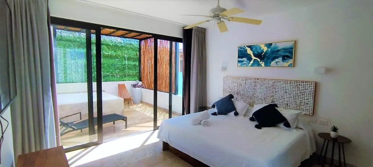 Luxurious And New 2 Bedroom Apartment With Private Jacuzzi Playa del Carmen